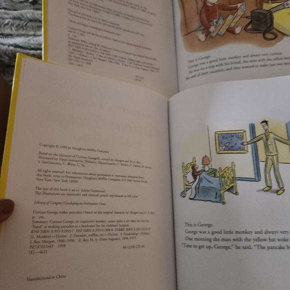 Curious George book - Picture 12 of 12